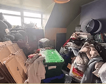 Whitburn room before the transformation